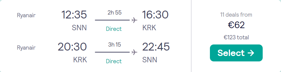 cheap flights to Poland