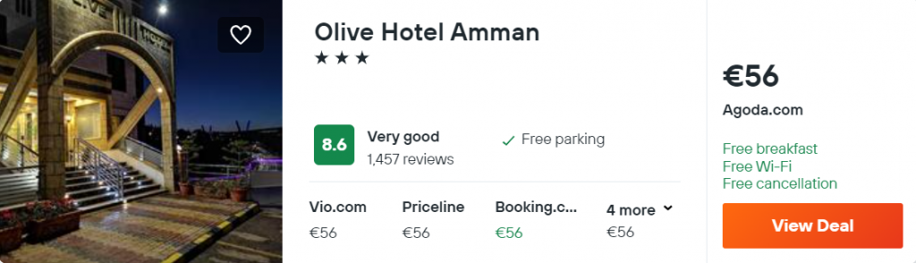 Olive Hotel Amman