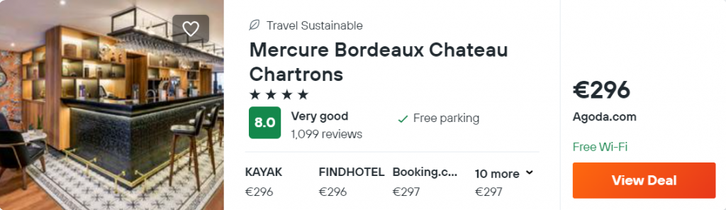 Mercure Bordeaux Chateau Chartrons