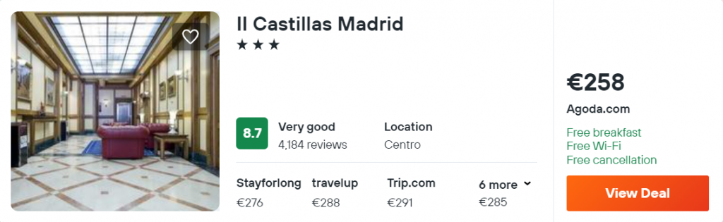 II Castillas Madrid