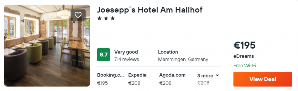 Joesepp´s Hotel Am Hallhof