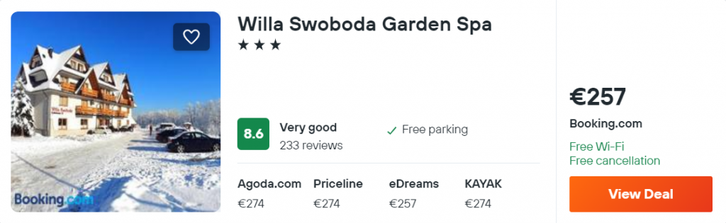 Willa Swoboda Garden Spa
