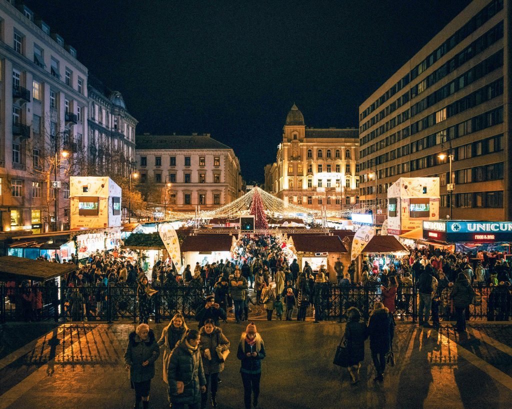 Hungary Budapest Christmas
