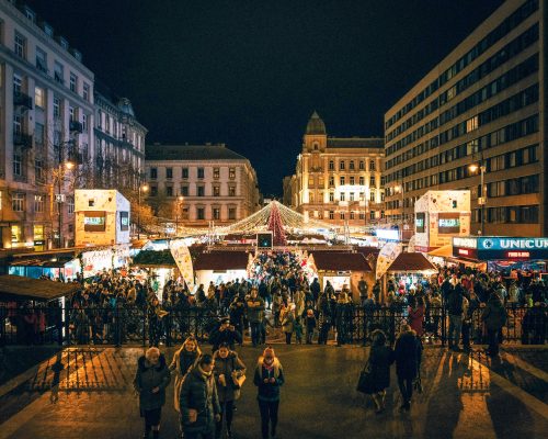 Hungary Budapest Christmas