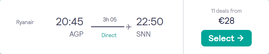 cheap flights to Ireland