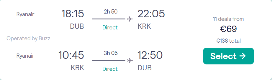 cheap flights to Poland
