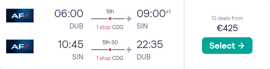 cheap flights to Singapore