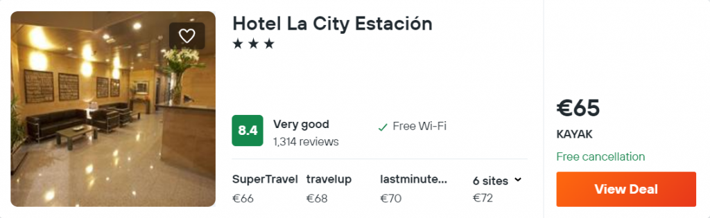 Hotel La City Estación