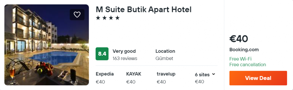 M Suite Butik Apart Hotel