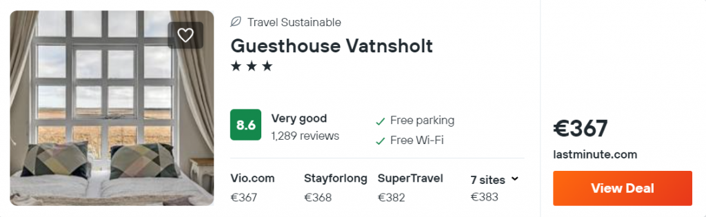 Guesthouse Vatnsholt
