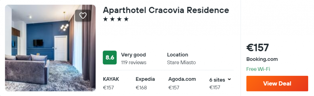 Aparthotel Cracovia Residence