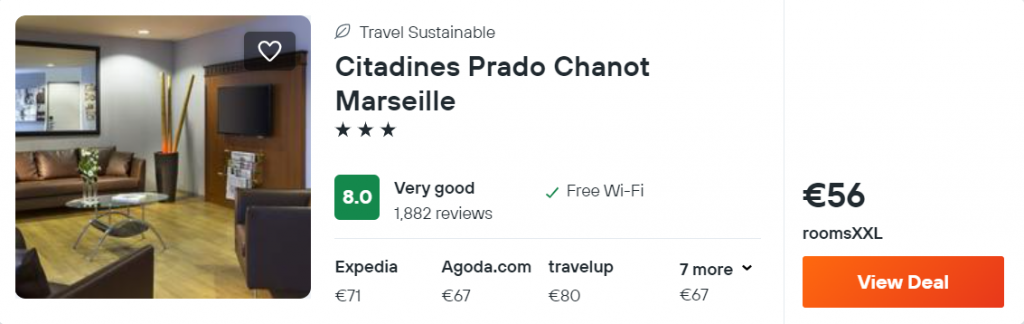 Citadines Prado Chanot Marseille