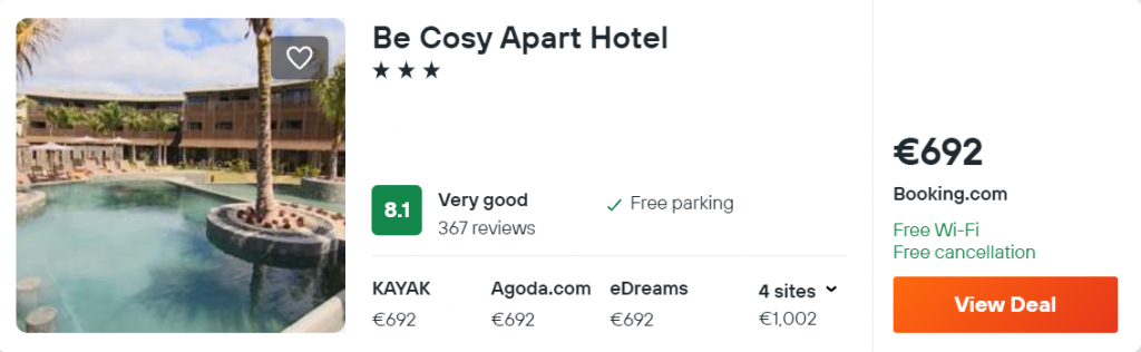 Be Cosy Apart Hotel