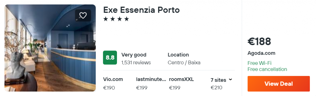 Exe Essenzia Porto