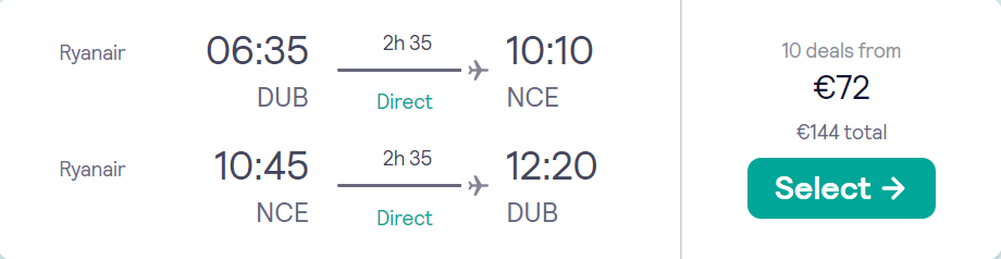 cheap flights to France