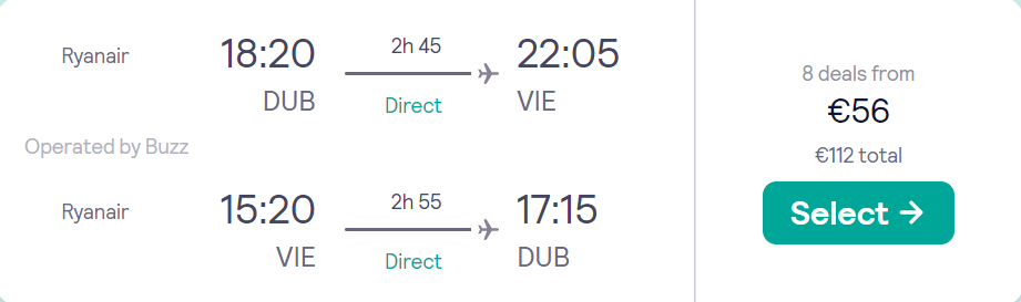 cheap flights to Austria