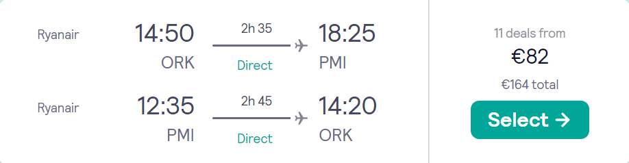 cheap flights to Spain