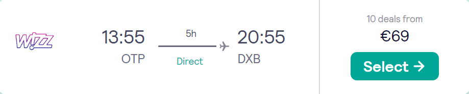 cheap flights to UAE