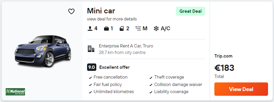cheap car