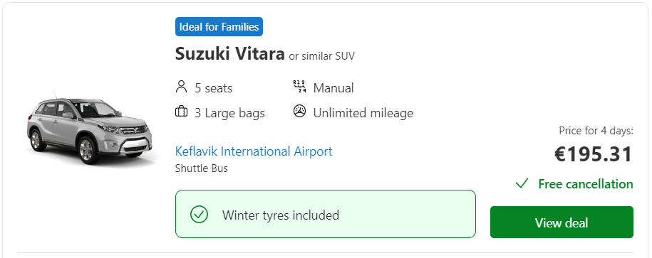 cheap car