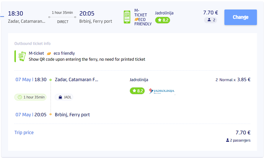cheap ferry