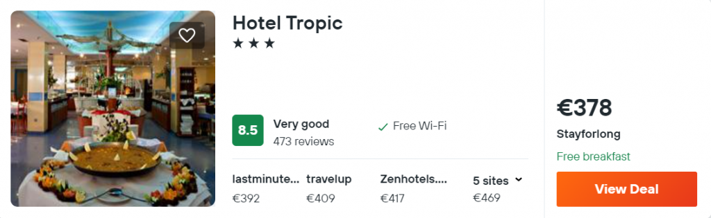 Hotel Tropic