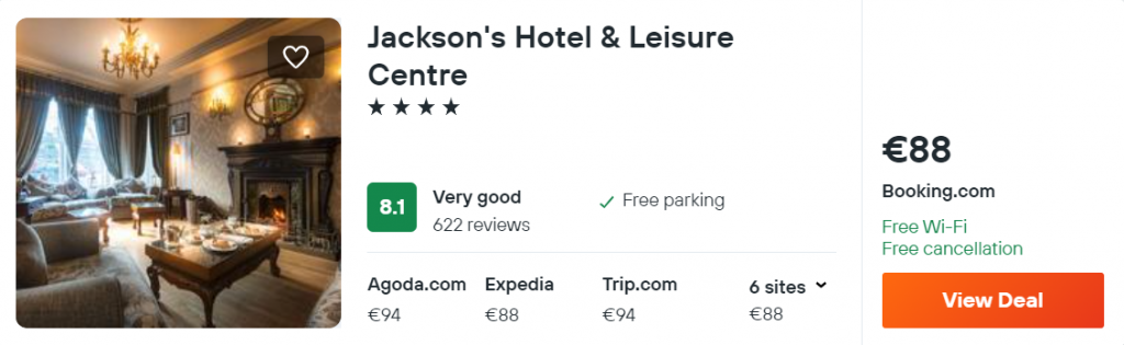 Jackson's Hotel & Leisure Centre