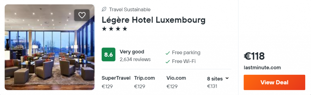 Légère Hotel Luxembourg