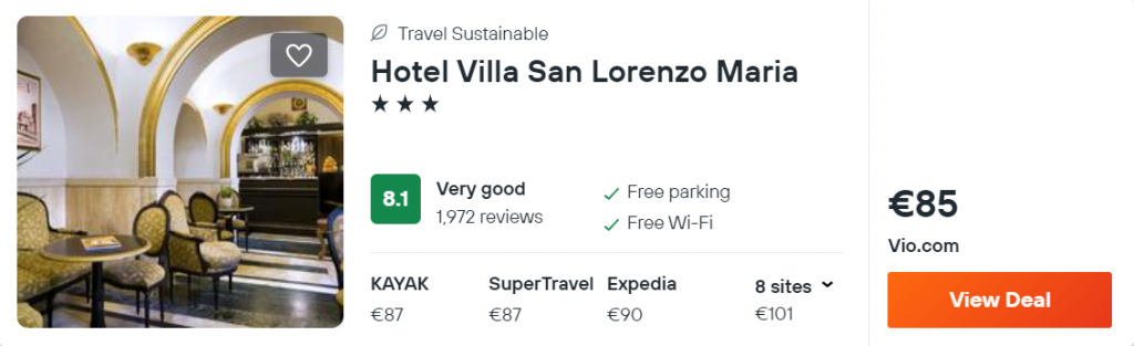 Hotel Villa San Lorenzo Maria