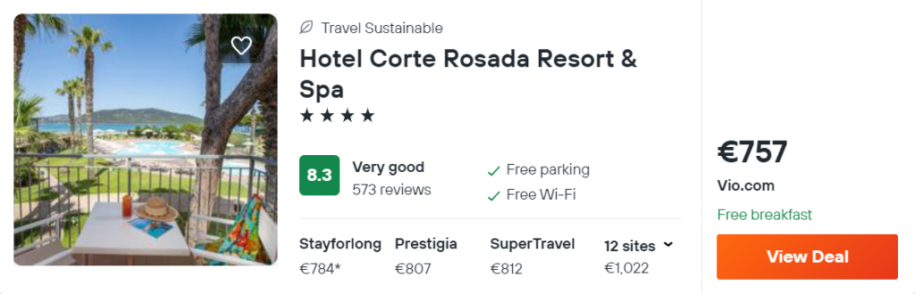 Hotel Corte Rosada Resort & Spa