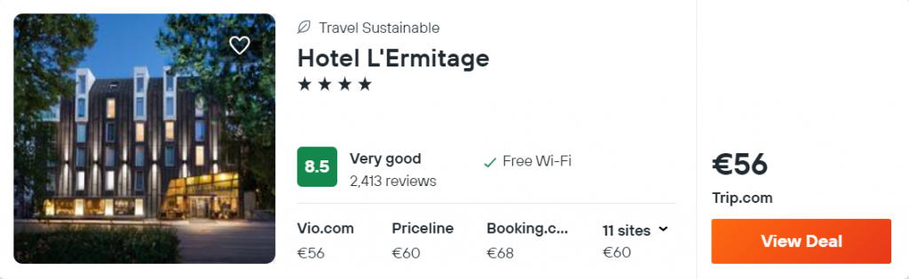 Hotel L'Ermitage