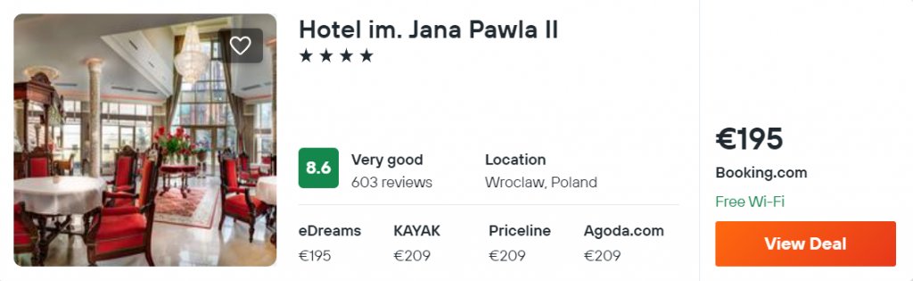 Hotel im. Jana Pawla II