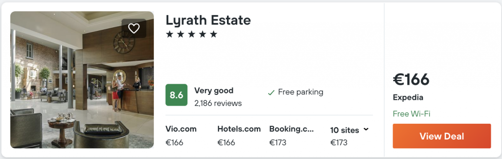 5-star hotel in Ireland