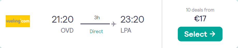 cheap flights to Spain