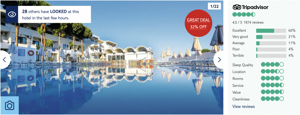 all-inclusive holiday in Rhodes