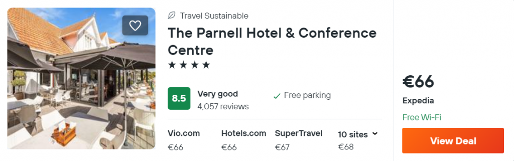 The Parnell Hotel & Conference Centre