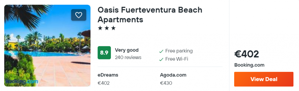 Oasis Fuerteventura Beach Apartments