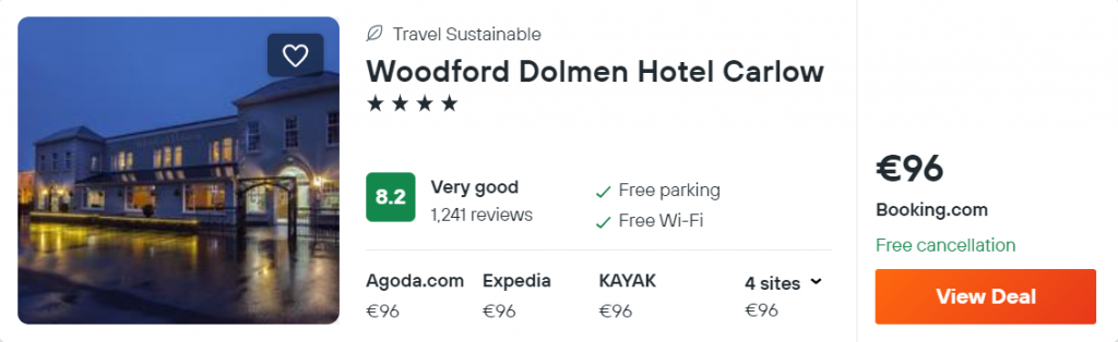 Woodford Dolmen Hotel Carlow