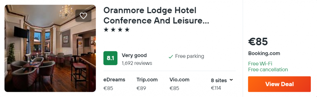 Oranmore Lodge Hotel Conference And Leisure Centre Galway