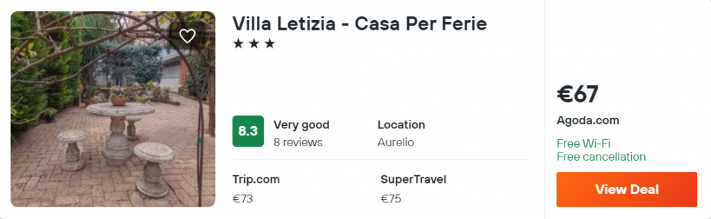 Villa Letizia - Casa Per Ferie