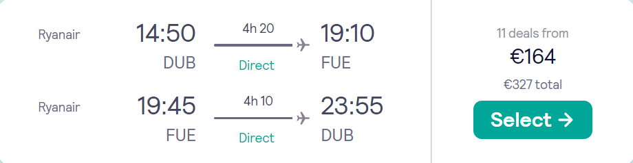 cheap flights to Spain