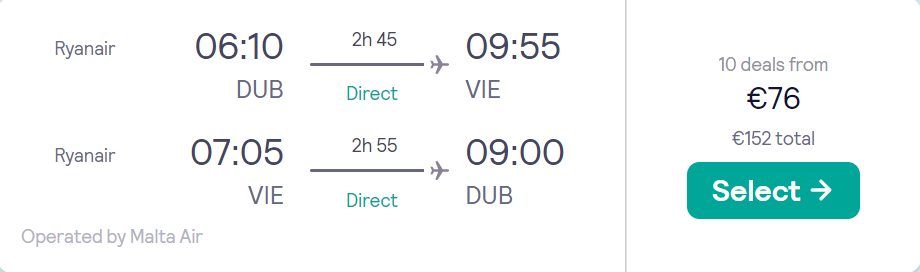 cheap flights to Austria