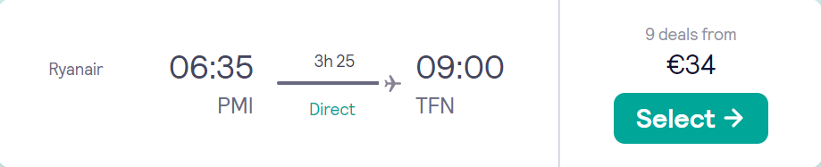 cheap flights to Spain