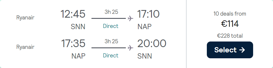 cheap flights to Italy
