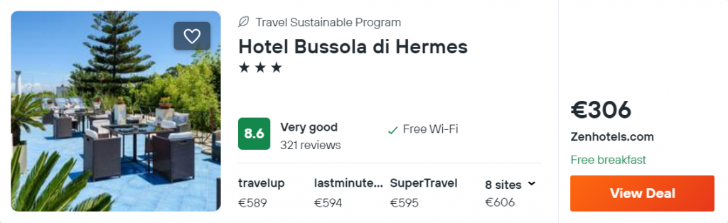 Hotel Bussola di Hermes