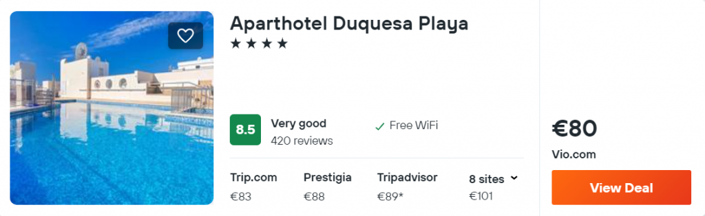 Aparthotel Duquesa Playa