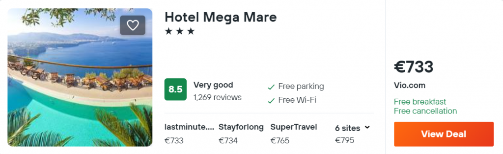 Hotel Mega Mare