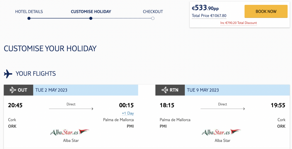 cheap holiday in Majorca