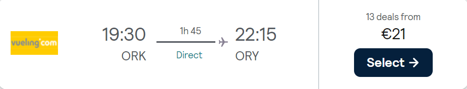 cheap flights to France