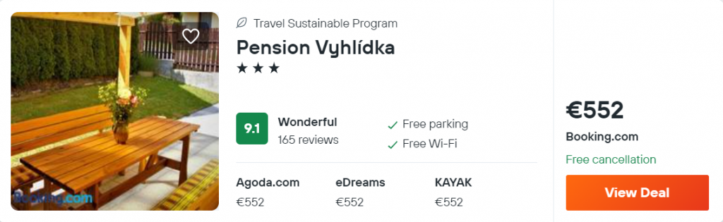 Pension Vyhlídka